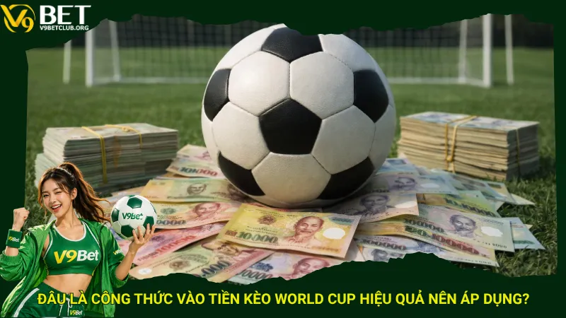 Đâu là công thức vào tiền kèo World Cup hiệu quả nên áp dụng?