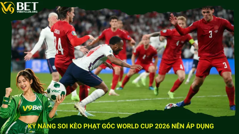 Kỹ năng soi kèo phạt góc World Cup 2026 nên áp dụng