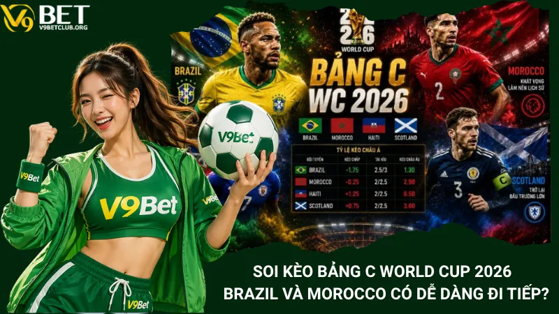 Soi Kèo Bảng C World Cup 2026 - Brazil Và Morocco Có Dễ Dàng Đi Tiếp?
