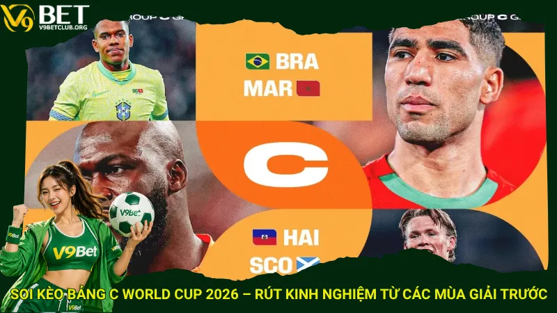 Soi kèo Bảng C World Cup 2026 – Rút kinh nghiệm từ các mùa giải trước