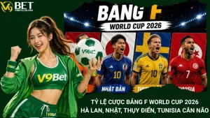 Tỷ Lệ Cược Bảng F World Cup 2026 - Hà Lan, Nhật, Thụy Điển, Tunisia Cân Não
