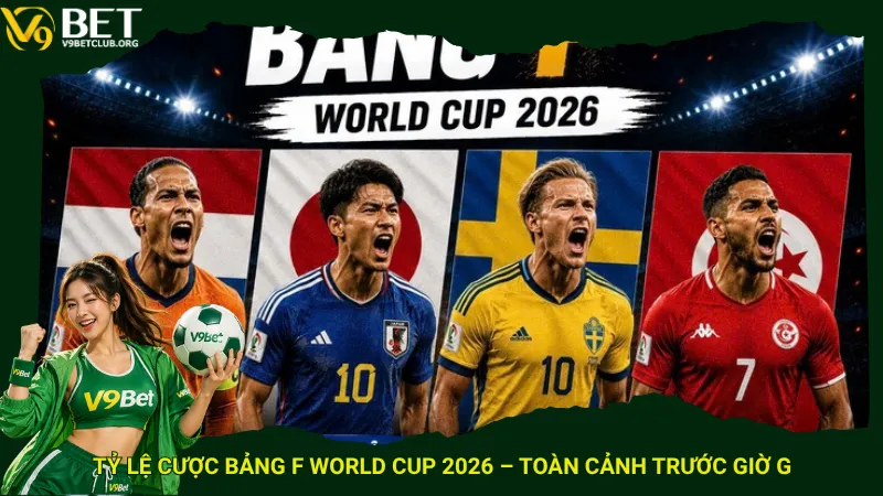 Tỷ lệ cược Bảng F World Cup 2026 – Toàn cảnh trước giờ G
